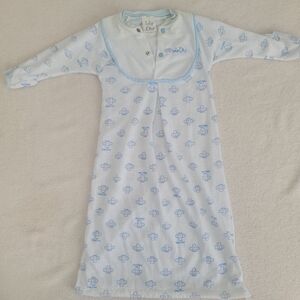 BanLight Blue and White Nightgown
